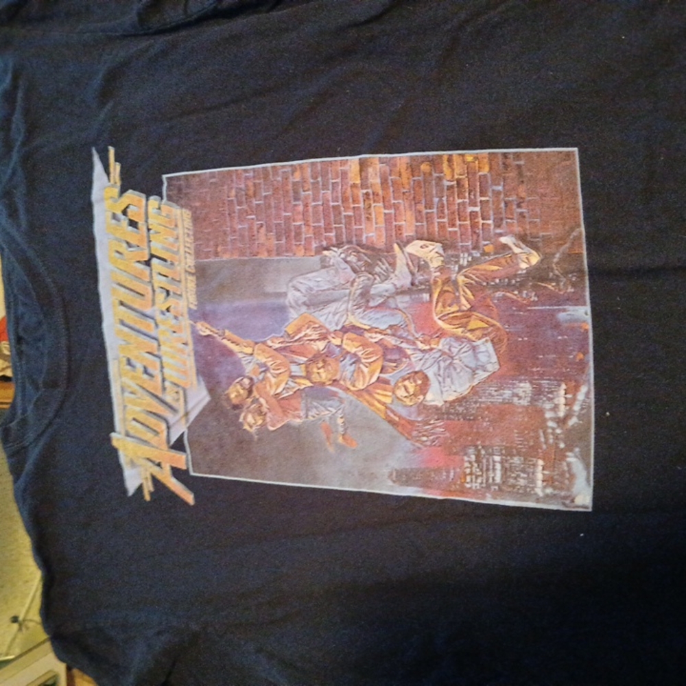 Major Wrestling Figuer Podcast Xl Shirt Aew Wwe